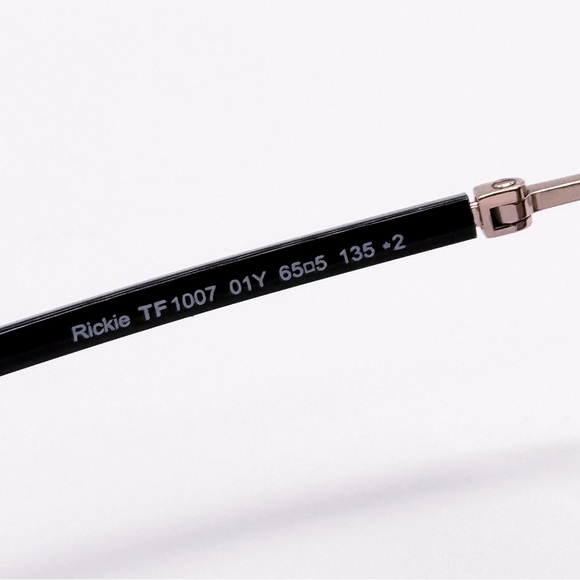 NEW TOM FORD RICKIE TF1007 01Y WOMEN SUNGLASSES TOM FORD FT1007/S BLACK EYEWEAR - Picture 9 of 11